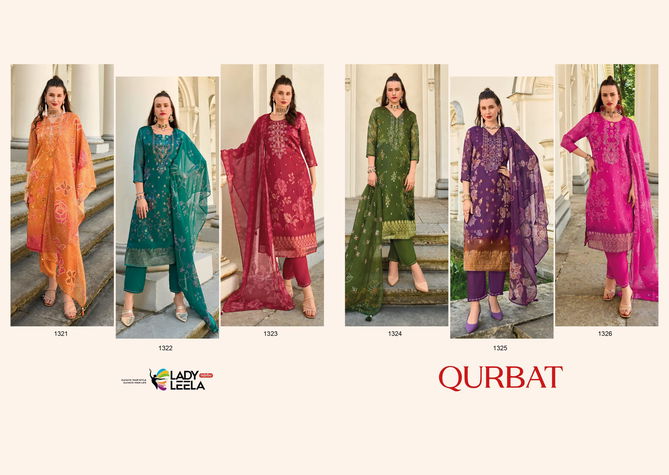 Qurbat By Lady Leela Viscose Designer Readymade Suits Wholesale Price In Surat